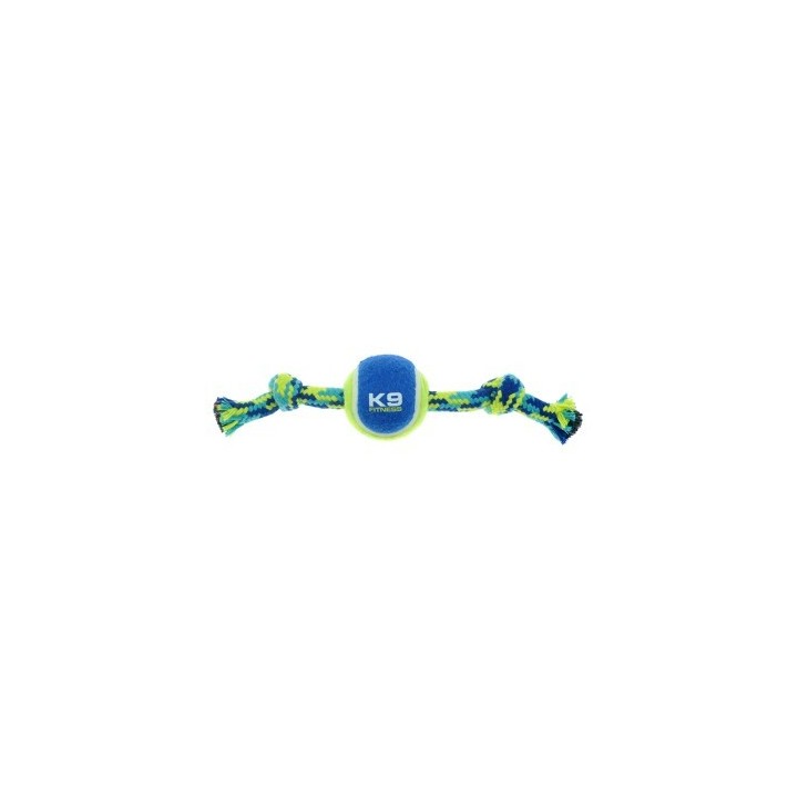 Hagen ZS K9 Seil mit Knoten + Tennisball