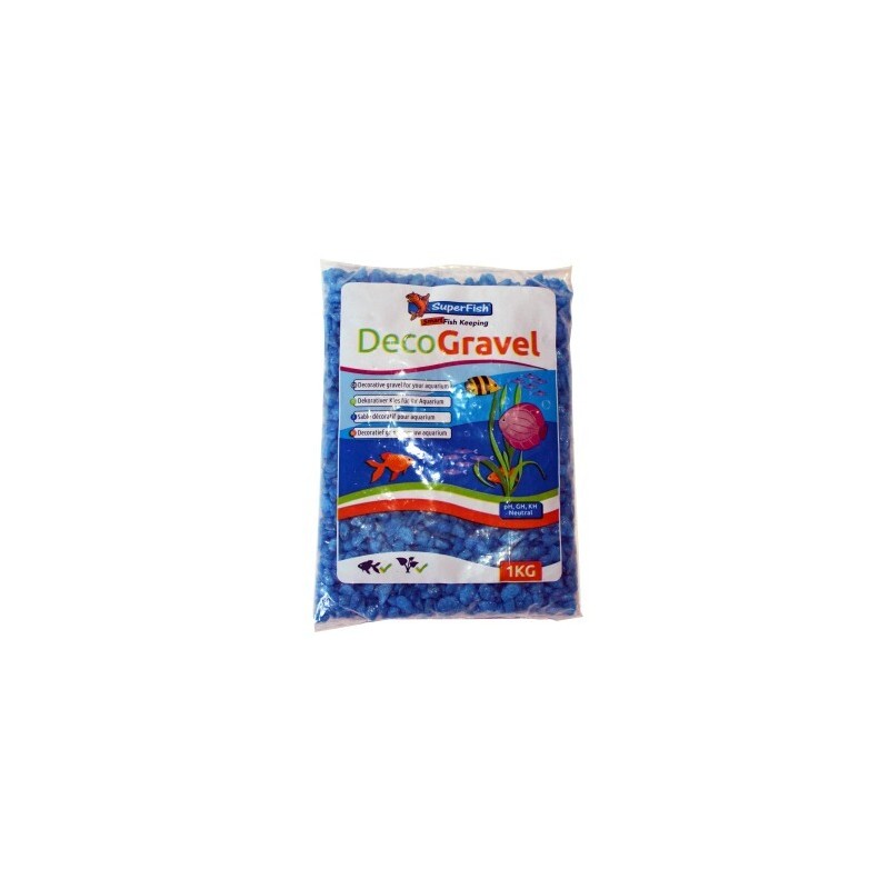 Super Fish Kies 1Kg neon blau