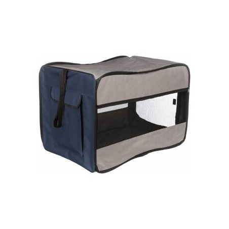 Trixie Travellerbox Twister blau/grau XS