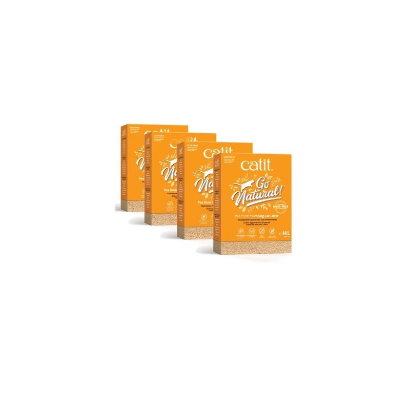 Catit Go Natural Pelletstreu 4x14 l