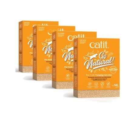 Catit Go Natural Pelletstreu 4x14 l