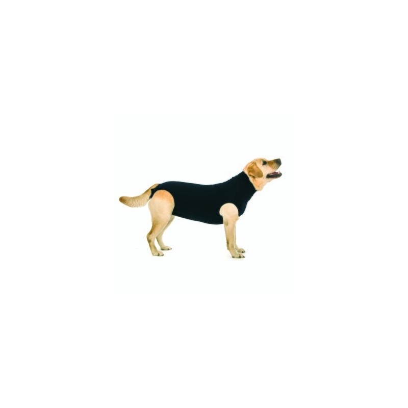 Trovet Hundebody Recovery Suit schwarz L
