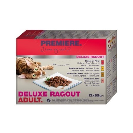 PREMIERE Deluxe Ragout Adult Multipack 12x85g