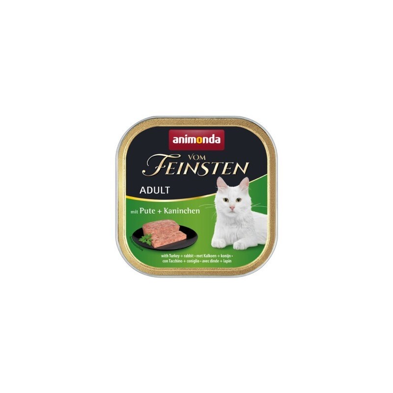 animonda Vom Feinsten Adult Pute und Kaninchen 64x100 g