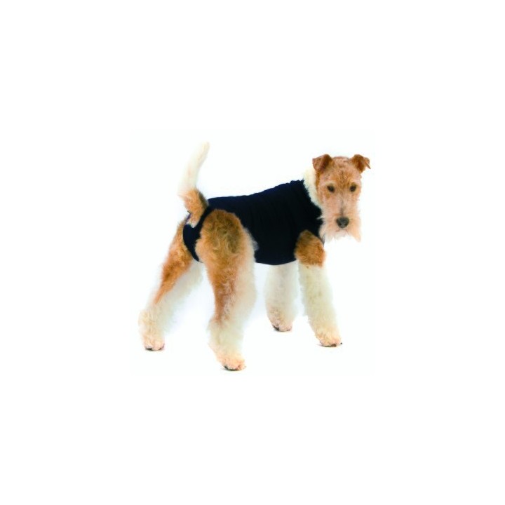 Trovet Hundebody Recovery Suit schwarz S