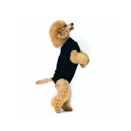Trovet Hundebody Recovery Suit schwarz XXXS