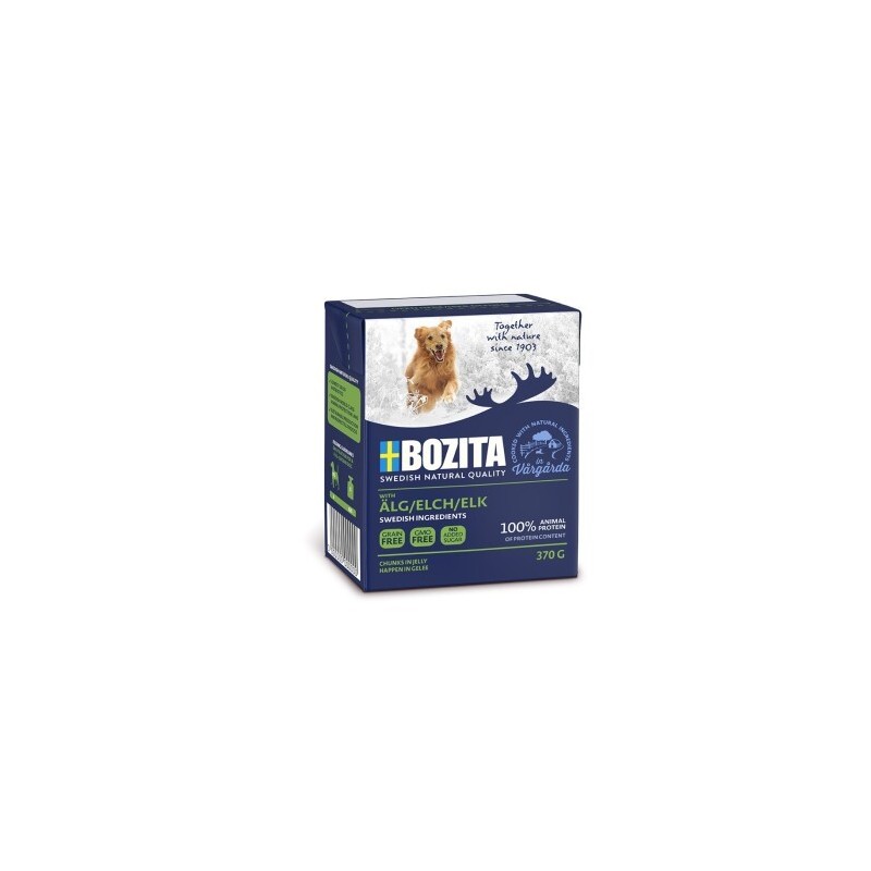 BOZITA Naturals Happen in Gelee 6x370g Elch