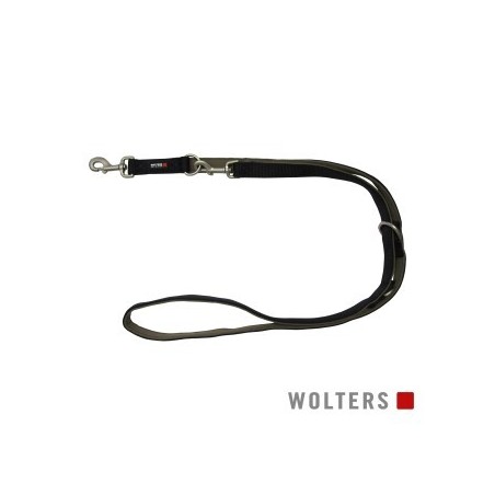 Wolters Führleine Professional Comfort schwarz/ braun 2,5 cm