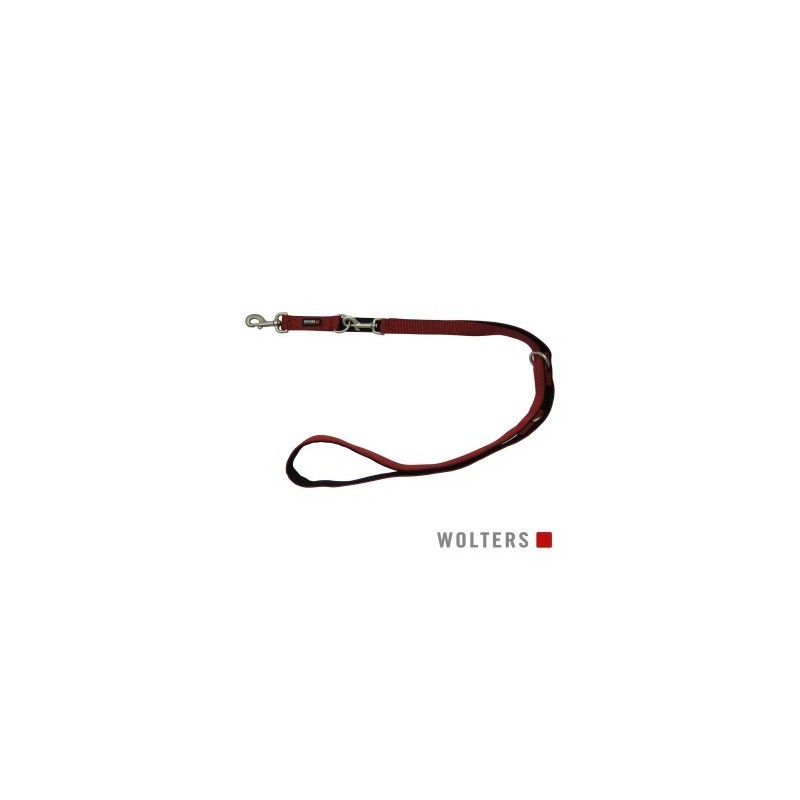 Wolters Führleine Professional Comfort rot/ schwarz 1,5 cm