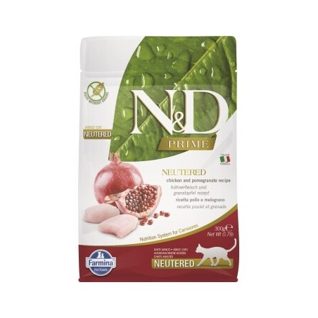 N&D Farmina Prime Adult für kastrierte Katzen 300 g