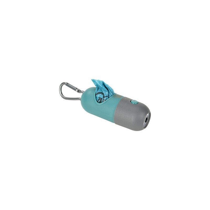 TAKE CARE Kotbeutelspender mit Taschenlampe
