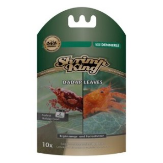 DENNERLE Shrimp King Dadap Leaves 10Stk