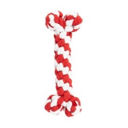 Paw Care Harry Barker Zuckerstangenspielzeug-Knochen rot