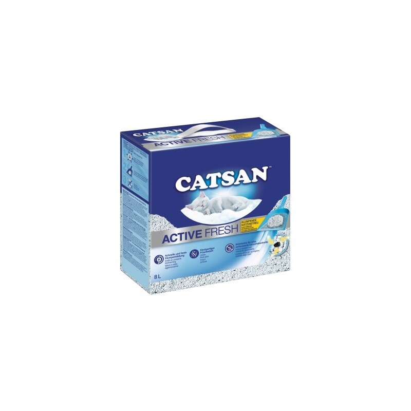 CATSAN Active Fresh Klumpstreu 8 l