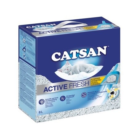 CATSAN Active Fresh Klumpstreu 8 l