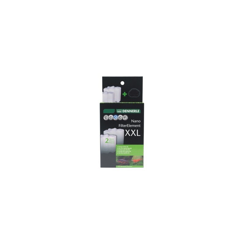 DENNERLE Nano Filterelement XXL, 2er