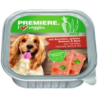 PREMIERE Veggie 11 x 150g Karotten, Bohnen und Reis