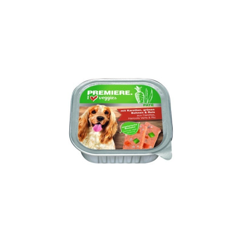 PREMIERE Veggie 11 x 150g Karotten, Bohnen und Reis
