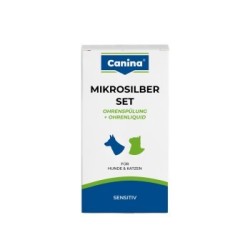 Canina Mikrosilber SET Ohrenspülung & Liquid 150ml
