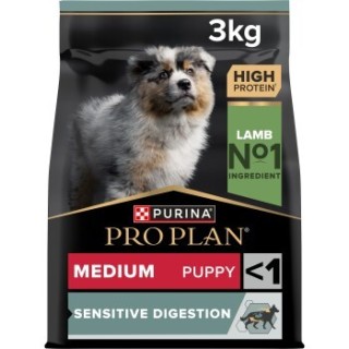 PRO PLAN Puppy Medium Sensitive Digestion Lamm 3 kg