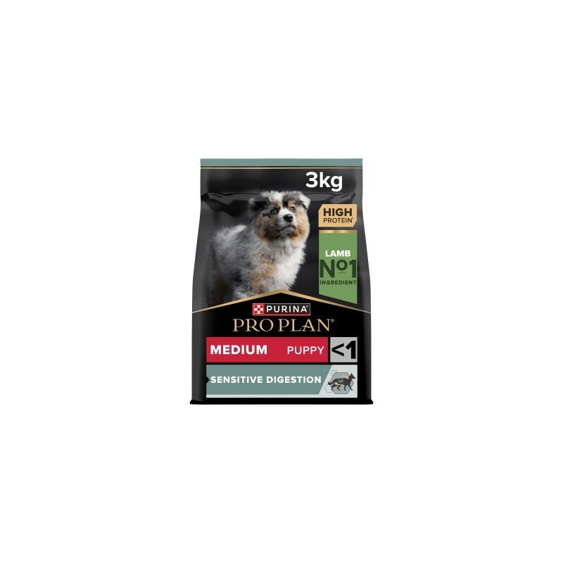 PRO PLAN Puppy Medium Sensitive Digestion Lamm 3 kg
