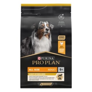 PRO PLAN All Sizes Adult Light/ Sterilised mit Huhn 3 kg