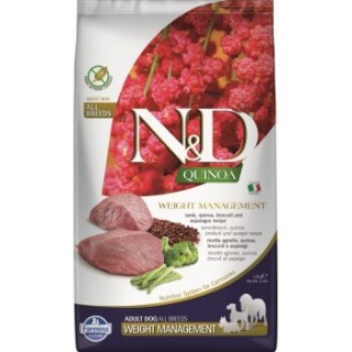 N&D Farmina Quinoa Adult Weight Management Lamm 2,5 kg