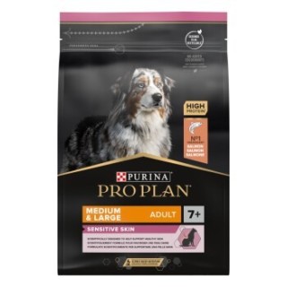 PRO PLAN Adult Medium & Large 7+ Sensitive Skin Lachs 3 kg