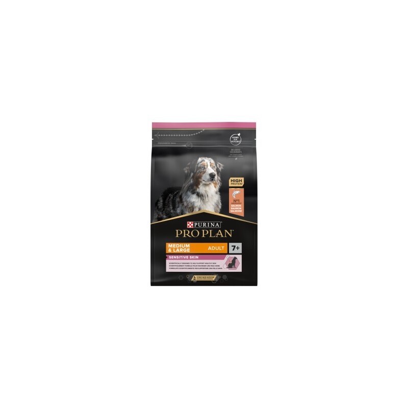 PRO PLAN Adult Medium & Large 7+ Sensitive Skin Lachs 3 kg