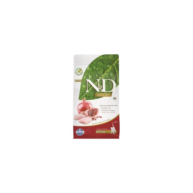 N&D Farmina Prime Kitten Hühnchen und Granatapfel 1,5kg