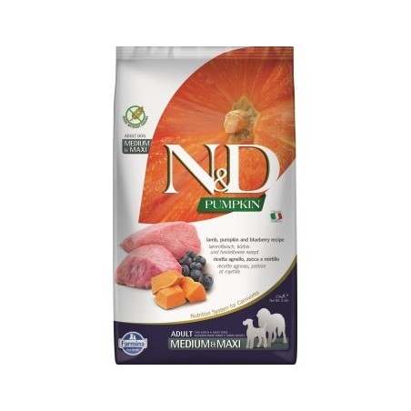 N&D Farmina Pumpkin Medium/Maxi Adult Lamm 2,5 kg