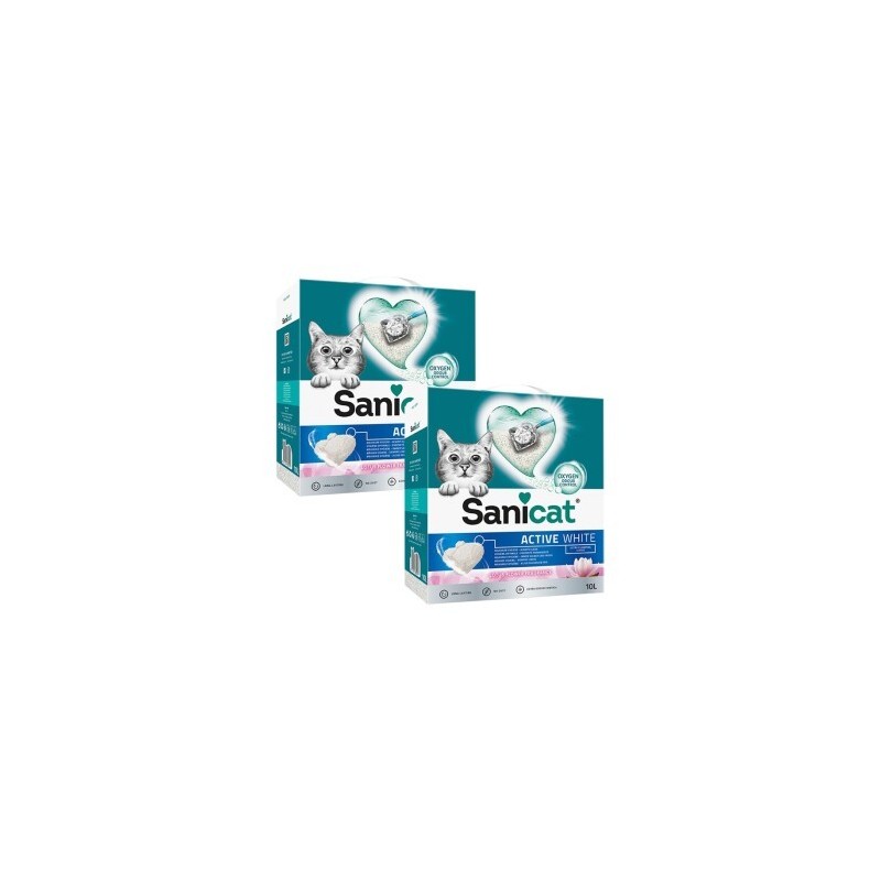 Sanicat Active White Lotus Flower 2x10 l