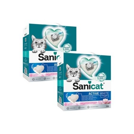 Sanicat Active White Lotus Flower 2x10 l
