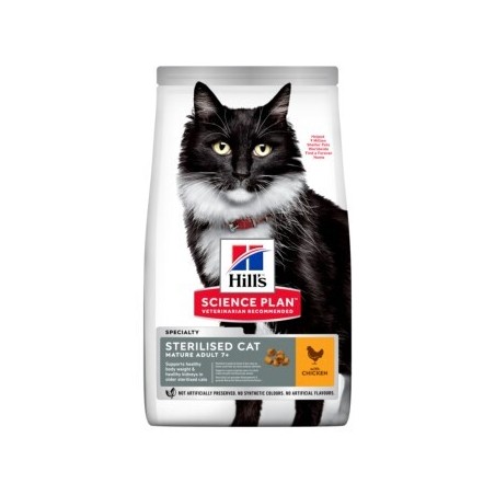 Hill's Science Plan Sterilised Mature Adult 7+ mit Huhn 3 kg