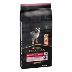 PRO PLAN Puppy Medium Sensitive Skin Lachs 12 kg