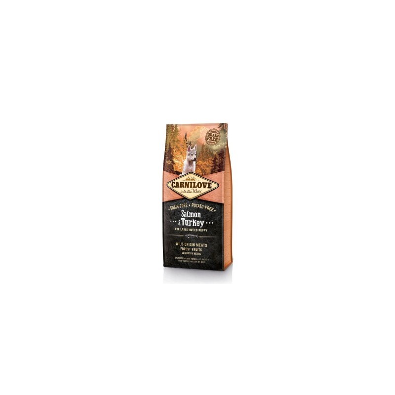 Carnilove Salmon Turkey for Large Breed Puppy 12kg
