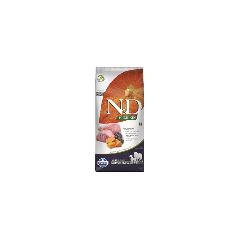 N&D Farmina Pumpkin Medium/Maxi Adult Lamm 12 kg