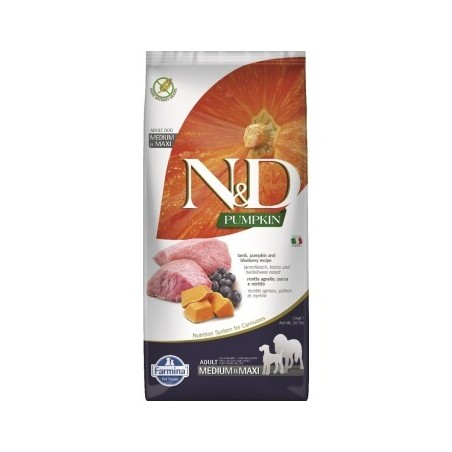 N&D Farmina Pumpkin Medium/Maxi Adult Lamm 12 kg