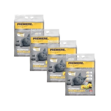 PREMIERE Excellent Morgenfrische Klumpstreu 4x12 kg