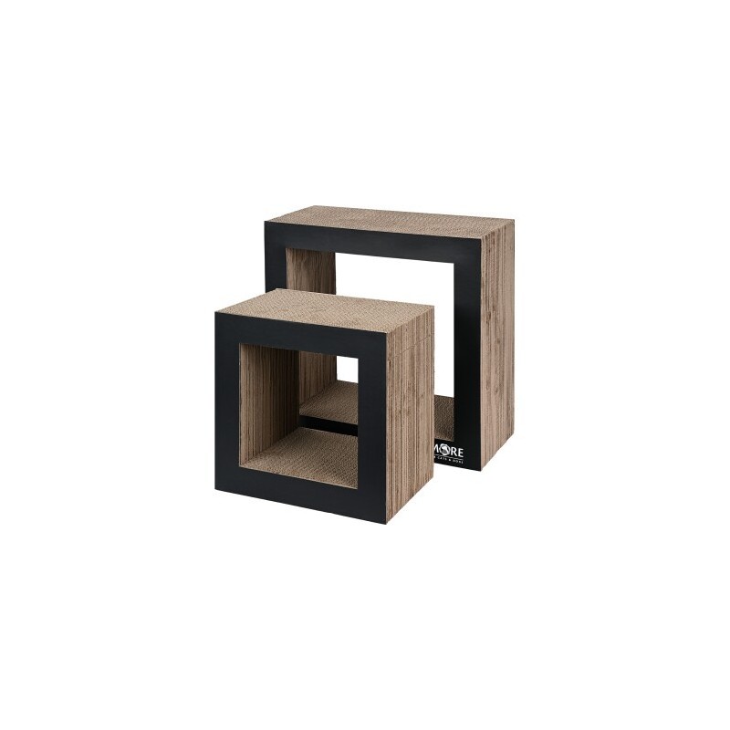 MORE Kratzpappe Cube