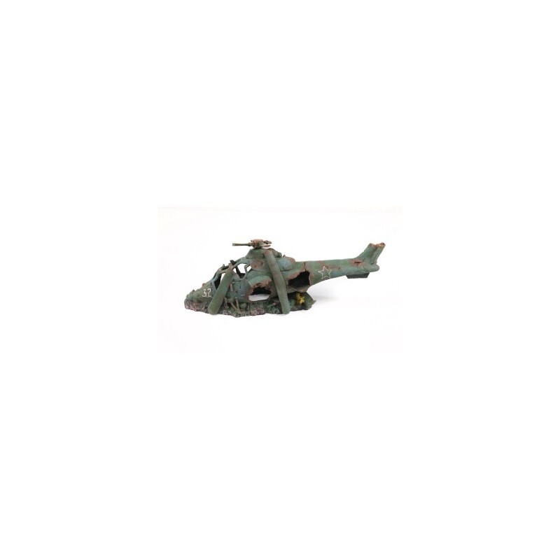 Aquatlantis Aquariendeko Hubschrauber