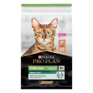 PRO PLAN Sterilised Adult 1+ Optirenal reich an Lachs 10 kg