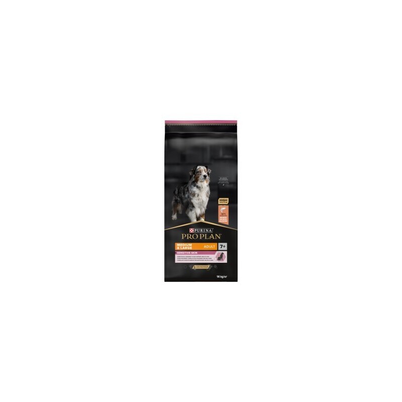 PRO PLAN Adult Medium & Large 7+ Sensitive Skin Lachs 14 kg