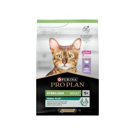 PRO PLAN Sterilised Adult 1+ Optirenal reich an Pute 10 kg
