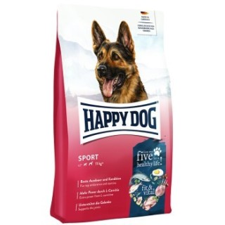 HAPPY DOG fit & vital Trockenfutter Hund Adult, Sport 2x14 kg