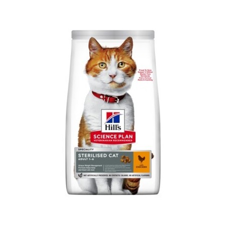Hill's Science Plan Trockenfutter Katze Adult, Sterilised Huhn 15 kg