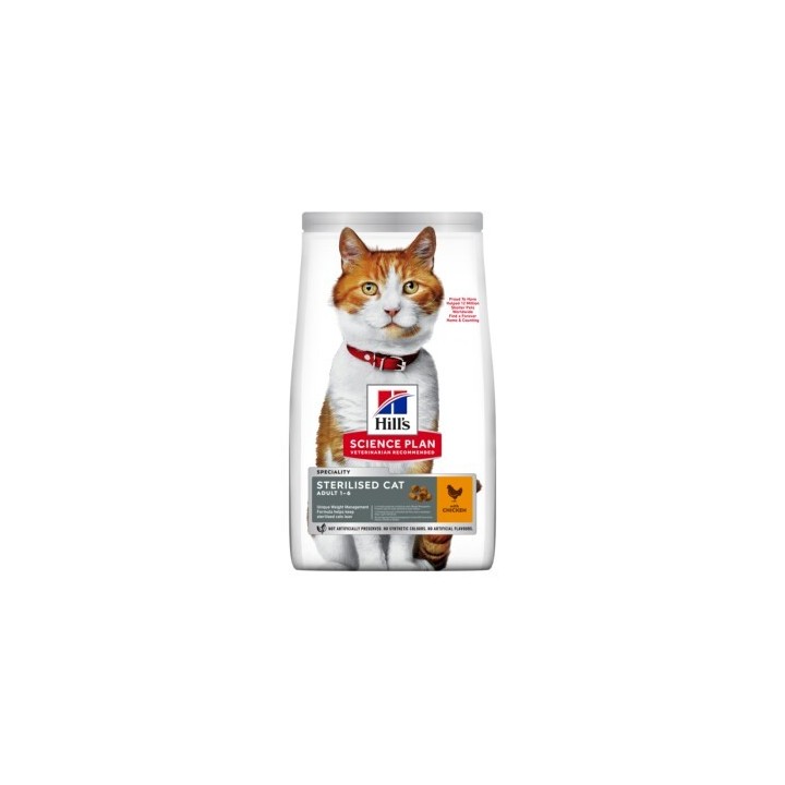 Hill's Science Plan Trockenfutter Katze Adult, Sterilised Huhn 15 kg