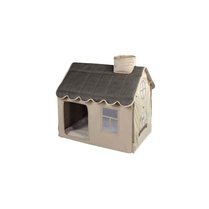 Happy House Villa Cute Pets taupe