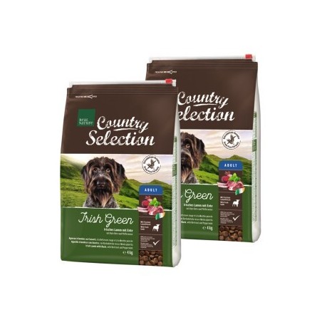 REAL NATURE Country Selection Adult Irish Green Irisches Lamm mit Ente 2x4 kg