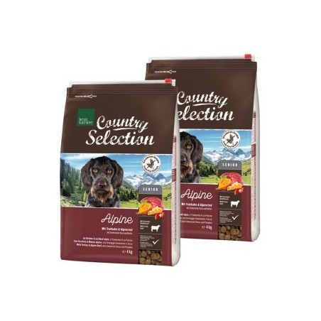 REAL NATURE Country Selection Senior Alpine Truthahn & Alpenrind 2x4 kg